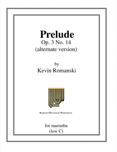 Prelude, Op. 3 No. 14 – Mostly Marimba